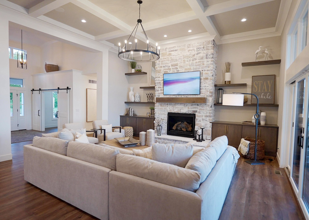 Parade of Homes 2022's great room