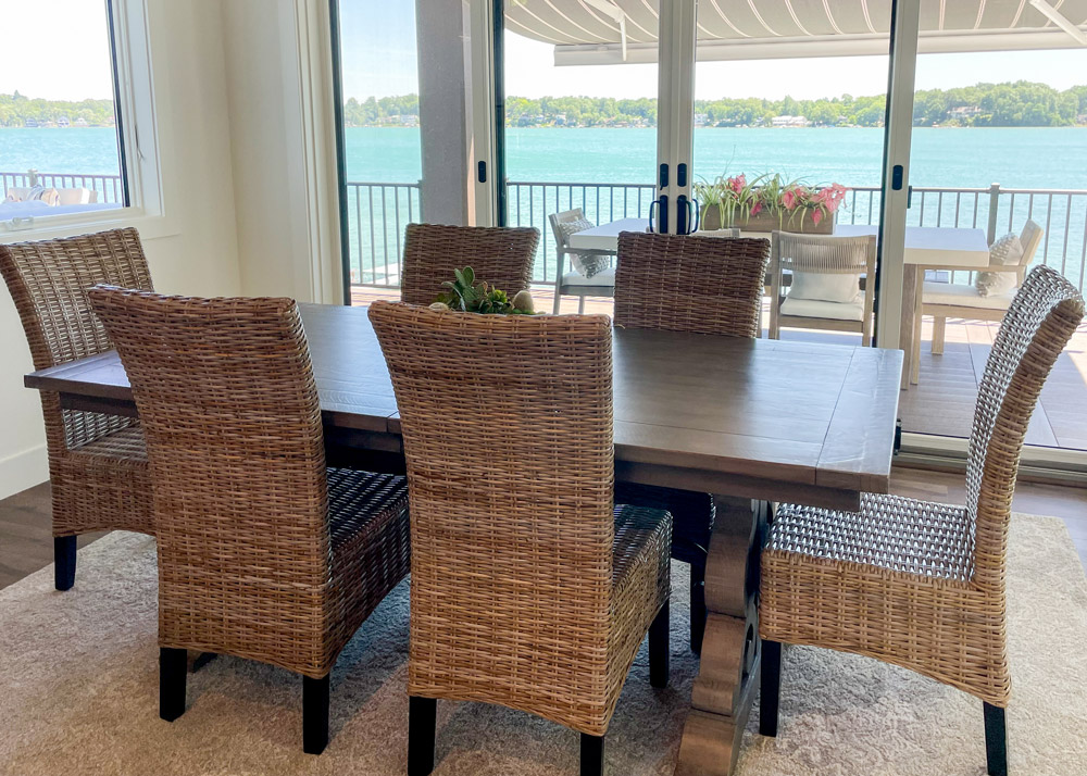 Parade of Homes 2022's dining table