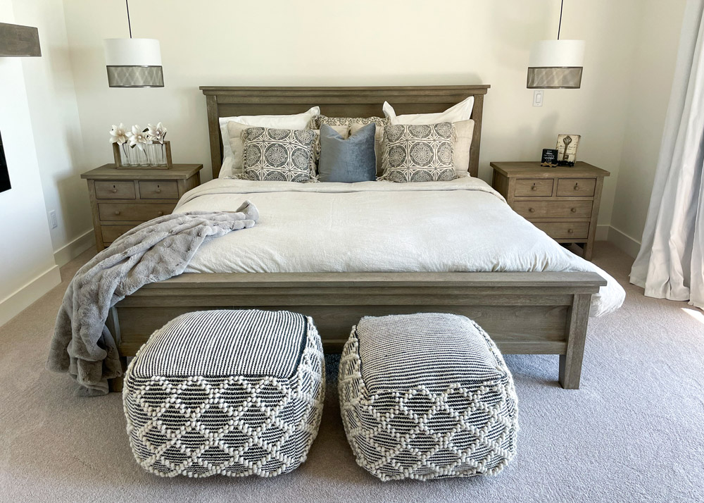 Parade of Homes 2022's master bedroom